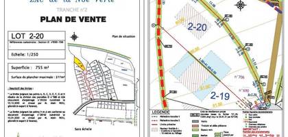 Terrain seul à Ploërmel en Morbihan (56) de 755 m² à vendre au prix de 64175€