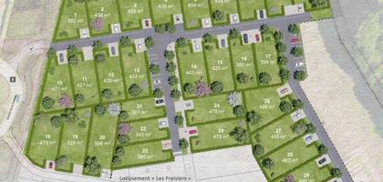 Terrain seul à Angerville-la-Campagne en Eure (27) de 382 m² à vendre au prix de 50600€