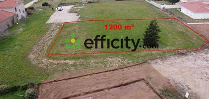 Terrain seul à Vernosc-lès-Annonay en Ardèche (07) de 1200 m² à vendre au prix de 125000€