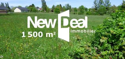 Terrain seul à Lubersac en Corrèze (19) de 1500 m² à vendre au prix de 23500€