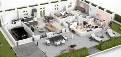 Programme terrain + maison à Vinzieux en Ardèche (07) de 730 m² à vendre au prix de 247400€ - 4