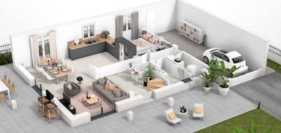 Programme terrain + maison à Saint-Sorlin-en-Valloire en Drôme (26) de 1000 m² à vendre au prix de 308800€ - 4