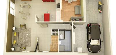 Programme terrain + maison à Villages du Lac de Paladru en Isère (38) de 712 m² à vendre au prix de 340540€ - 2