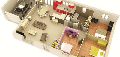 Programme terrain + maison à Pajay en Isère (38) de 2400 m² à vendre au prix de 271100€ - 4