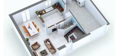 Programme terrain + maison à Villefranche-sur-Saône en Rhône (69) de 760 m² à vendre au prix de 350000€ - 4