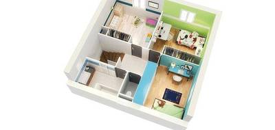 Programme terrain + maison à Chuzelles en Isère (38) de 1006 m² à vendre au prix de 539000€ - 3
