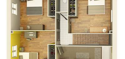 Programme terrain + maison à Marcilloles en Isère (38) de 685 m² à vendre au prix de 320900€ - 3