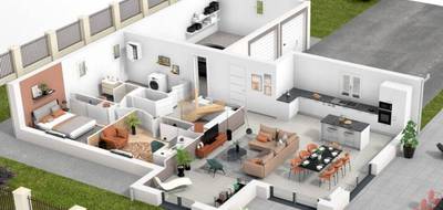 Programme terrain + maison à Chonas-l'Amballan en Isère (38) de 600 m² à vendre au prix de 398300€ - 4