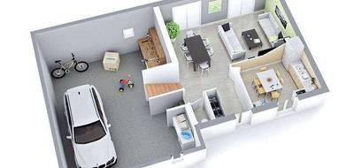 Programme terrain + maison à Commelle-Vernay en Loire (42) de 568 m² à vendre au prix de 228700€ - 3