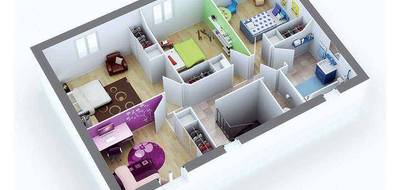Programme terrain + maison à Villefranche-sur-Saône en Rhône (69) de 760 m² à vendre au prix de 350000€ - 3
