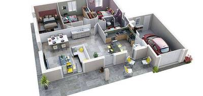 Programme terrain + maison à Saint-Marcel-lès-Sauzet en Drôme (26) de 510 m² à vendre au prix de 249000€ - 2