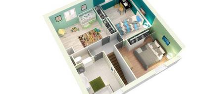 Programme terrain + maison à Saint-Sauveur en Isère (38) de 457 m² à vendre au prix de 294328€ - 3