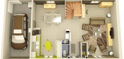 Programme terrain + maison à Voiron en Isère (38) de 573 m² à vendre au prix de 373558€ - 3