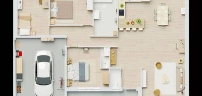 Programme terrain + maison à Piblange en Moselle (57) de 115 m² à vendre au prix de 256398€ - 4