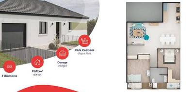 Programme terrain + maison à Truchtersheim en Bas-Rhin (67) de 81 m² à vendre au prix de 338800€ - 4