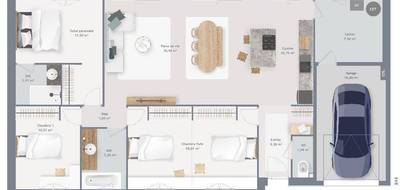 Programme terrain + maison à Crèvecœur-le-Grand en Oise (60) de 110 m² à vendre au prix de 264000€ - 4