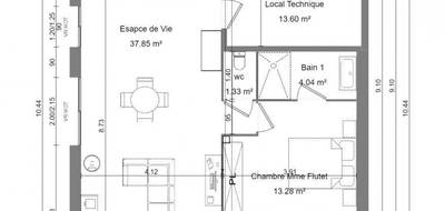 Programme terrain + maison à Bayeux en Calvados (14) de 95 m² à vendre au prix de 262500€ - 3