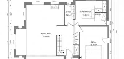 Programme terrain + maison à Bayeux en Calvados (14) de 125 m² à vendre au prix de 322500€ - 3