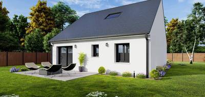 Programme terrain + maison à La Membrolle-sur-Choisille en Indre-et-Loire (37) de 86 m² à vendre au prix de 276382€ - 2
