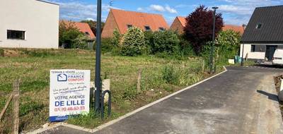 Terrain seul à Avelin en Nord (59) de 576 m² à vendre au prix de 145000€ - 2