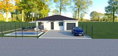 Programme terrain + maison à Saint-Vulbas en Ain (01) de 89 m² à vendre au prix de 296500€ - 2
