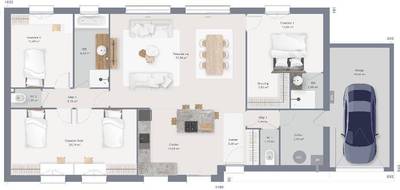 Programme terrain + maison à Sept-Saulx en Marne (51) de 120 m² à vendre au prix de 281000€ - 4