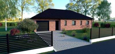 Programme terrain + maison à Wardrecques en Pas-de-Calais (62) de 95 m² à vendre au prix de 271969€ - 1