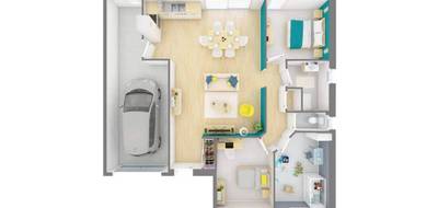 Programme terrain + maison à L'Île-d'Elle en Vendée (85) de 80 m² à vendre au prix de 218255€ - 4