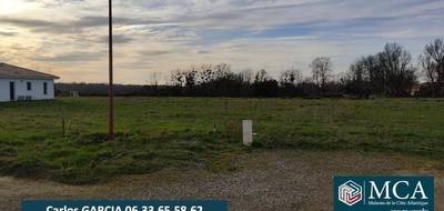 Terrain seul à Montgaillard en Landes (40) de 965 m² à vendre au prix de 38600€ - 1