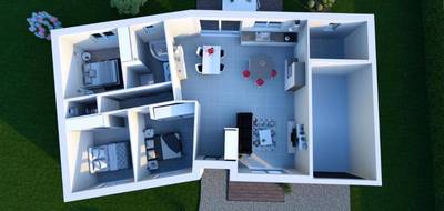 Programme terrain + maison à Le Mans en Sarthe (72) de 95 m² à vendre au prix de 296000€ - 3