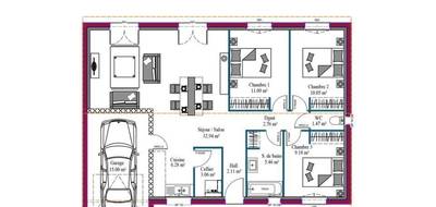 Programme terrain + maison à Ardillières en Charente-Maritime (17) de 85 m² à vendre au prix de 233411€ - 3