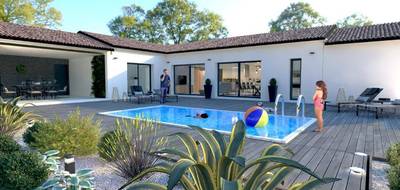 Programme terrain + maison à Vallon-Pont-d'Arc en Ardèche (07) de 135 m² à vendre au prix de 398900€ - 1