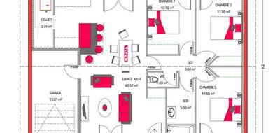 Programme terrain + maison à Ainhoa en Pyrénées-Atlantiques (64) de 90 m² à vendre au prix de 350000€ - 4