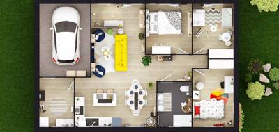 Programme terrain + maison à Anneyron en Drôme (26) de 85 m² à vendre au prix de 245000€ - 4