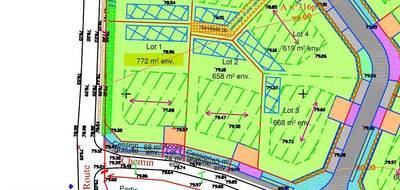 Terrain seul à Courcebœufs en Sarthe (72) de 774 m² à vendre au prix de 44900€ - 3