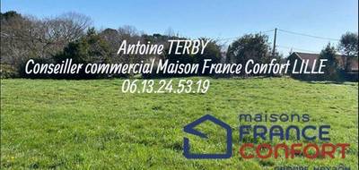 Terrain seul à Staple en Nord (59) de 450 m² à vendre au prix de 67000€ - 1
