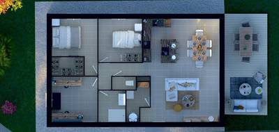 Programme terrain + maison à Cuers en Var (83) de 80 m² à vendre au prix de 379500€ - 4