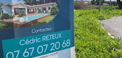Terrain seul à Meursac en Charente-Maritime (17) de 453 m² à vendre au prix de 54800€ - 2