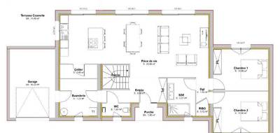 Programme terrain + maison à Auriac-sur-Vendinelle en Haute-Garonne (31) de 145 m² à vendre au prix de 325000€ - 4