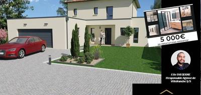 Programme terrain + maison à Brindas en Rhône (69) de 169 m² à vendre au prix de 667000€ - 2
