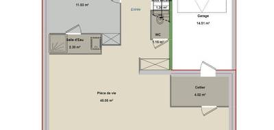 Programme terrain + maison à Montlhéry en Essonne (91) de 118 m² à vendre au prix de 491576€ - 4