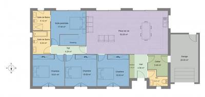 Programme terrain + maison à Millas en Pyrénées-Orientales (66) de 145 m² à vendre au prix de 569000€ - 4