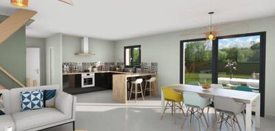 Programme terrain + maison à Saint-Martin-Belle-Roche en Saône-et-Loire (71) de 62 m² à vendre au prix de 169857€ - 3