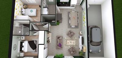 Programme terrain + maison à Bouesse en Indre (36) de 65 m² à vendre au prix de 133580€ - 1