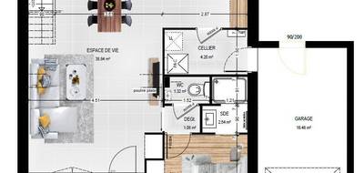 Programme terrain + maison à Pouillé-les-Côteaux en Loire-Atlantique (44) de 107 m² à vendre au prix de 265500€ - 4