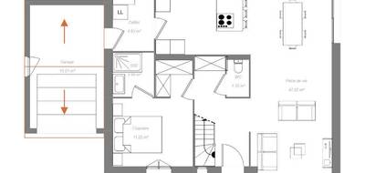 Programme terrain + maison à Châteauroux en Indre (36) de 110 m² à vendre au prix de 313670€ - 3