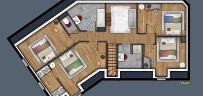 Programme terrain + maison à Terres de Bord en Eure (27) de 179 m² à vendre au prix de 403600€ - 4