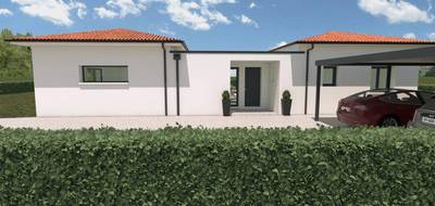 Programme terrain + maison à Bâgé-Dommartin en Ain (01) de 125 m² à vendre au prix de 352000€ - 1