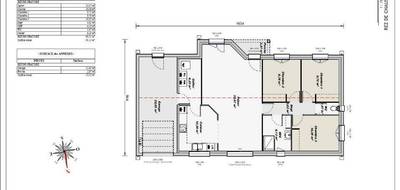 Programme terrain + maison à Gémozac en Charente-Maritime (17) de 90 m² à vendre au prix de 203000€ - 4
