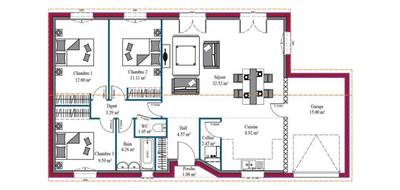 Programme terrain + maison à Landrais en Charente-Maritime (17) de 90 m² à vendre au prix de 236244€ - 4